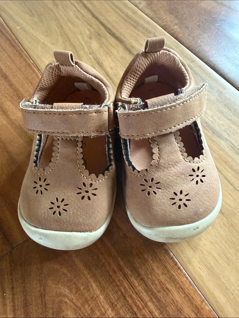 Stride Rite Toddler Mary Jane Shoes in Brown Size 3T